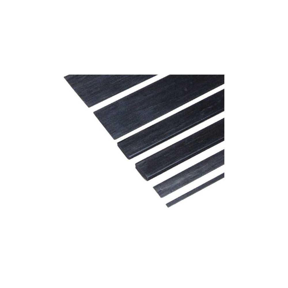 Robbe Listello di carbonio 0,6x5x1000 mm 1 pezzo (art. 57810)