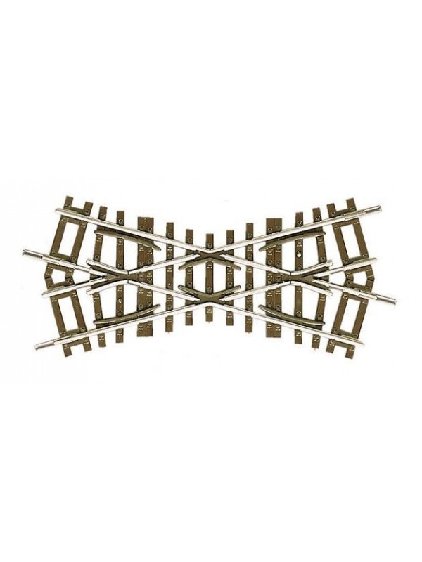 ROCO 42498 Scala HO Incrocio da intersezione K 30, lunghezza 119 mm, 30°