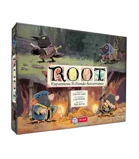 Root: Il Mondo Sotterraneo - Espansione Strategica con Nuove Fazioni e Mappa Doppia Faccia (2-6 Giocatori, Italiano)