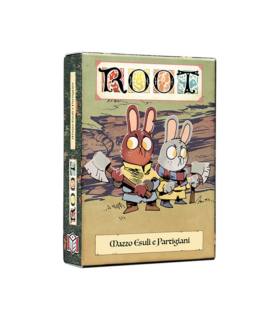 Mazzo Esuli e Partigiani per Root - Espansione Strategica per 2-6 Giocatori, 54 Carte, Durata 90 Minuti, Voto GYF 8.7