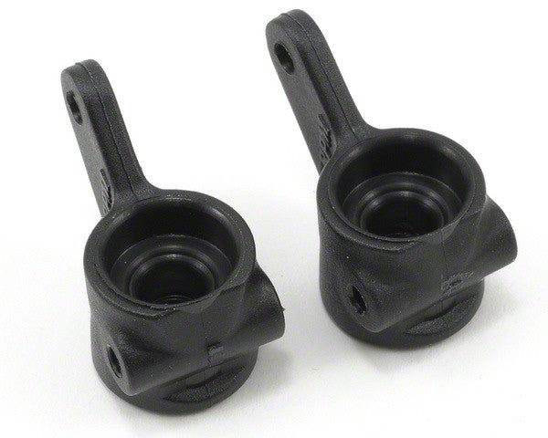 RPM Fuso anteriore nero Rustler/Bandit (x2) 80372