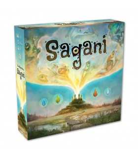 Sagani - Gioco da Tavolo di Strategia e Piazzamento Tessere per 1-4 Giocatori, Autore Uwe Rosenberg, 45 Minuti di Avventura