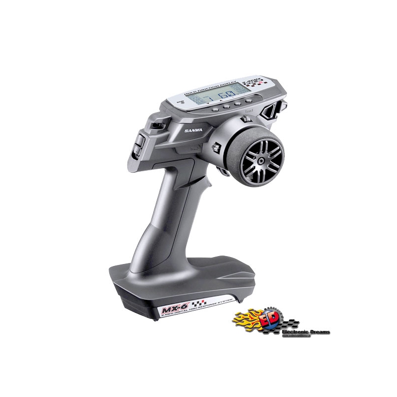 SANWA mx-6 2,4 ghz 3ch con ricevente 391w waterproof