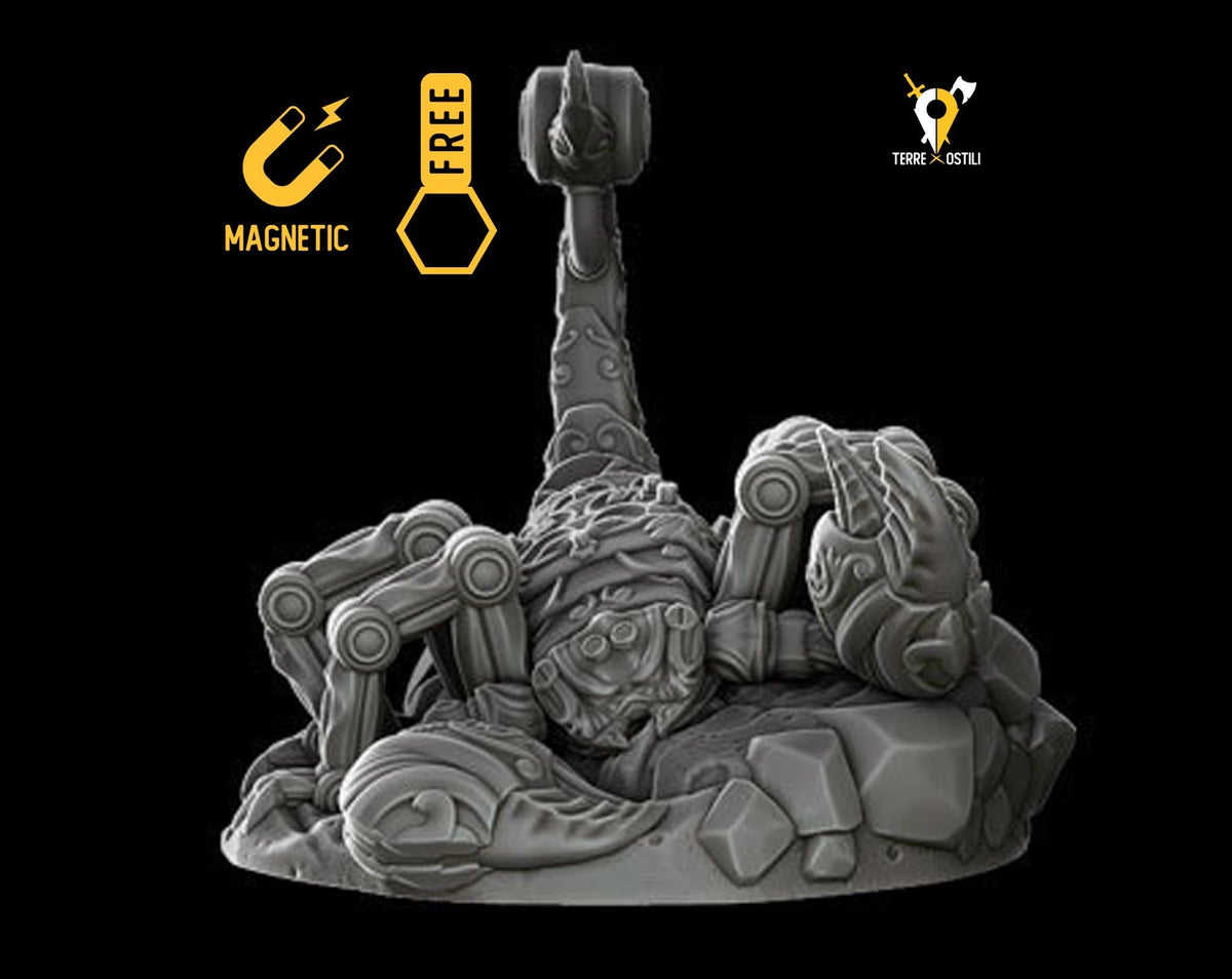 Scorpione meccanico miniatura