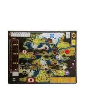 Tappetino da gioco Scythe - Playmat Ghenos Games, 927x724mm, in poliestere con gomma antiscivolo, ideale per strategia e avventu