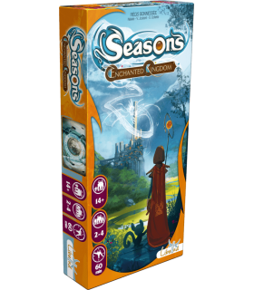 Seasons - Enchanted Kingdom: Espansione Magica con 40 Carte Potere e 10 Incantesimi per 2-4 Giocatori - Asmodee, Giochi di Strat