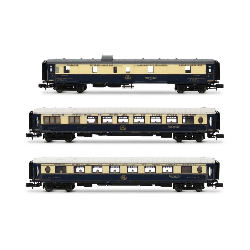 Secondo set di 3 vetture "Etoile du Nord". CIWL. ARNOLD HN4489