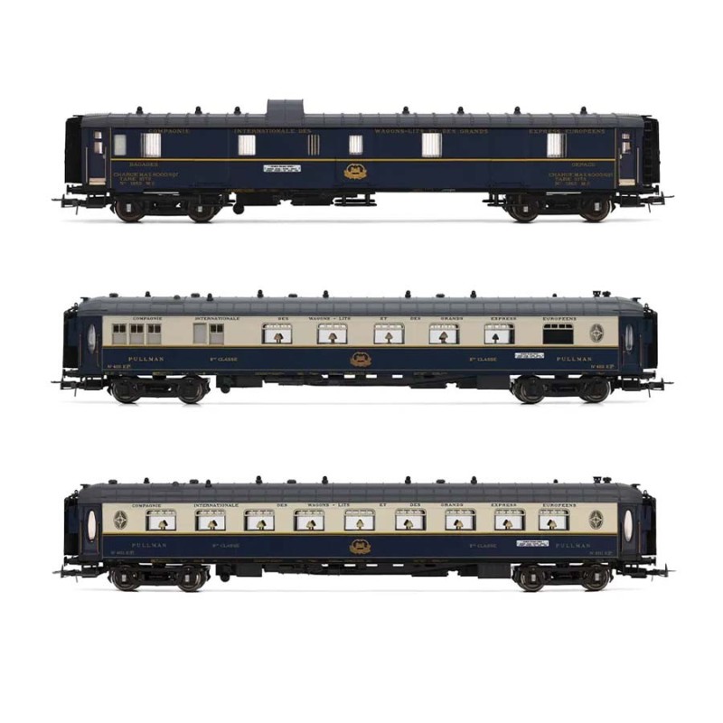 Secondo set di 3 carrozze "Edelweiss Pullman Express". CIWL. RIVAROSSI HR4391