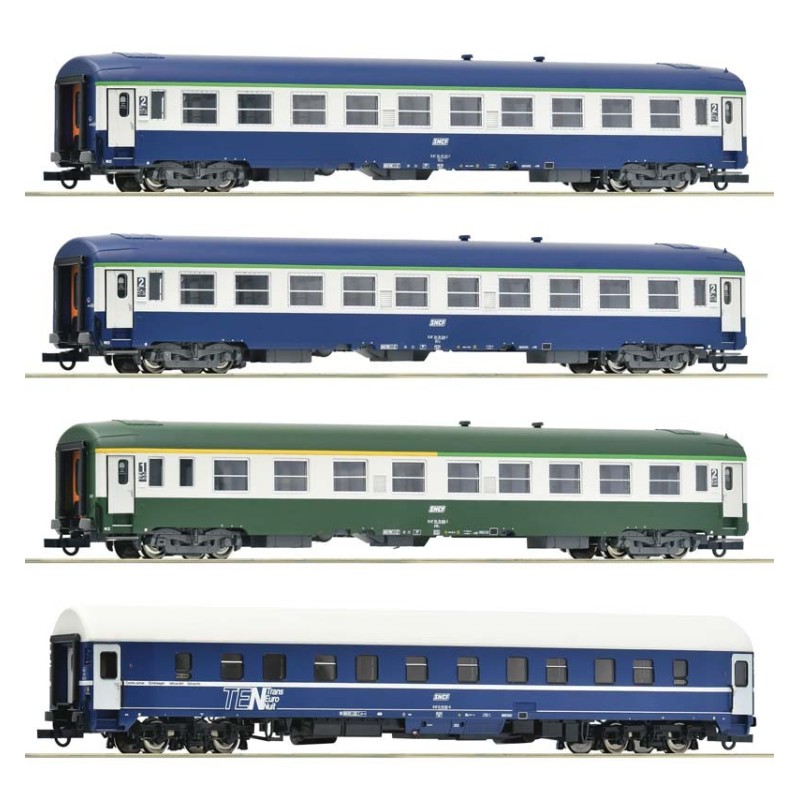 Set di carrozze: "Arlberg-Express", SNCF. ROCO 6200080