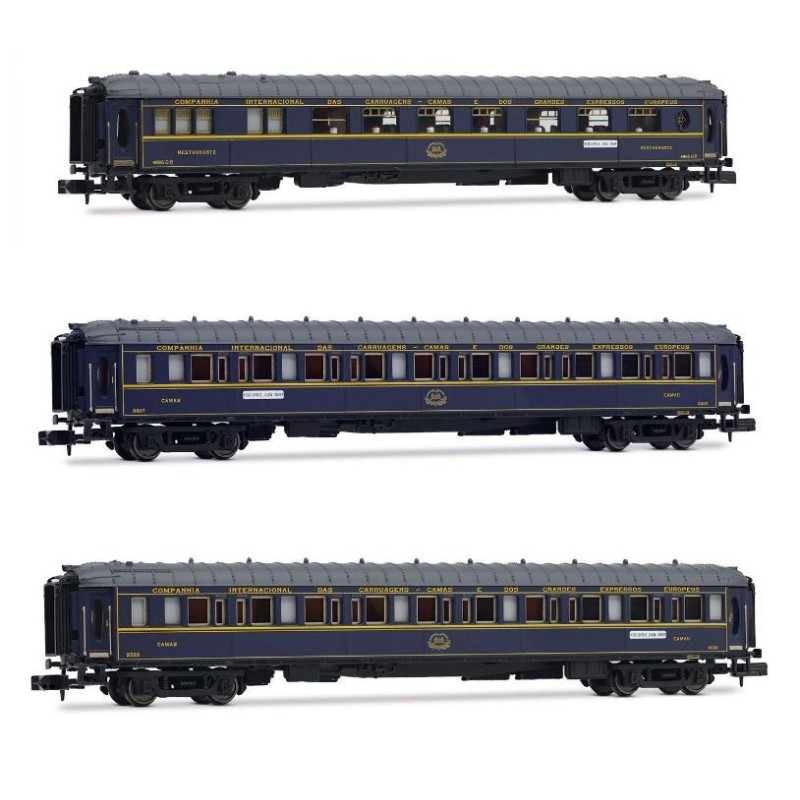 Set di 3 auto "Sud-Express". CIWL. ARNOLD HN4487