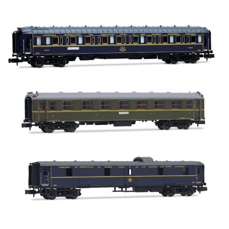 Set di 3 auto "Sud-Express". CIWL. ARNOLD HN4486