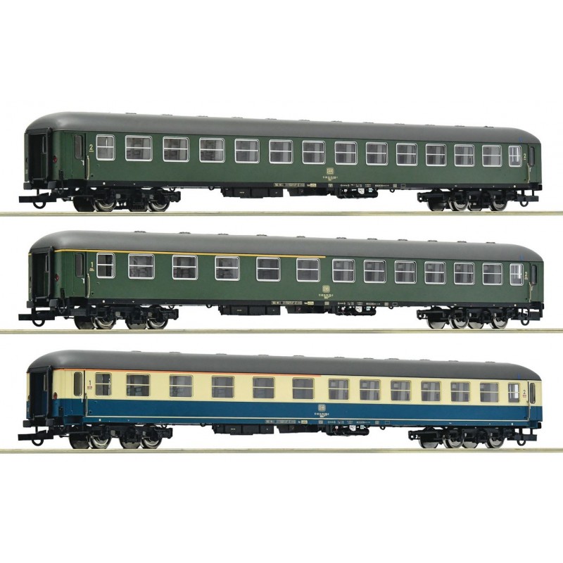 Set di 3 carrozze D 377 "Hispania-Express", DB. ROCO 6200053