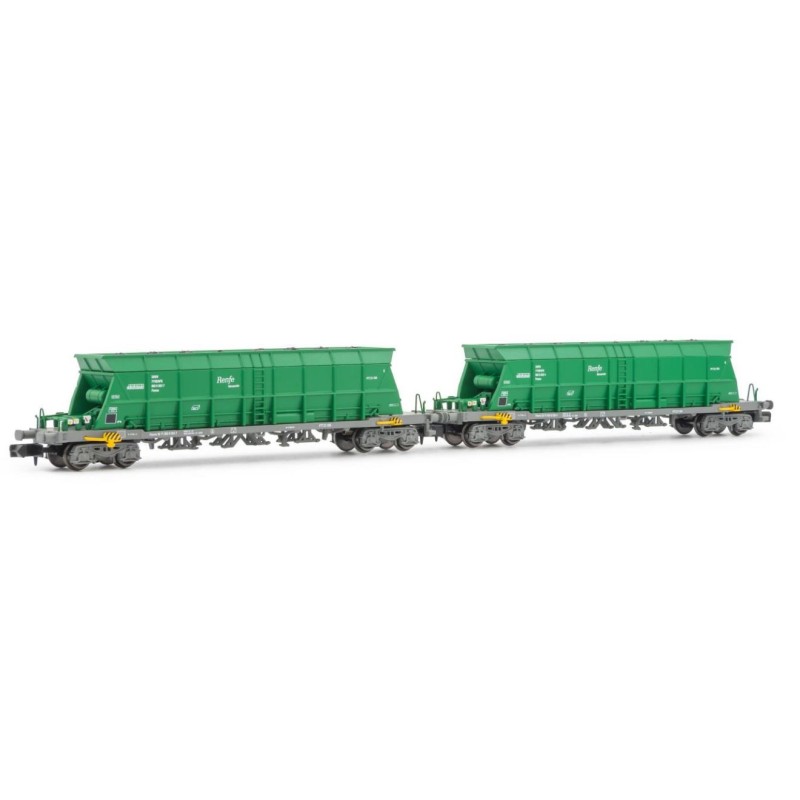 Set di due carri tramoggia tipo Faoos, RENFE. ARNOLD HN6670