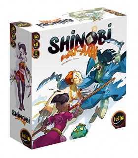 Shinobi WAT-AAH! - Gioco di Carte Strategico per 2-4 Giocatori, Combattimenti Ninja e Pianificazione, Autore Théo Rivière