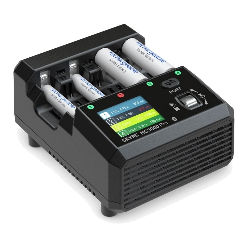 SKYRC NC3000 Charger Analyzer Stilo AA-AAA x 4 DC 3A