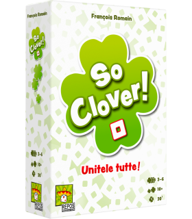 So Clover! - Gioco di Parole Cooperativo per 3-6 Giocatori, Divertimento in Famiglia e Amici, 30 Minuti di Strategia e Creativit