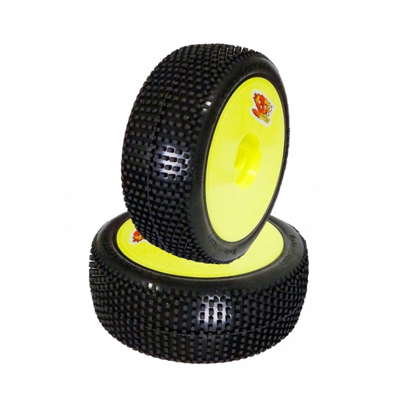 SP Racing Richy M35 Coppia Gomme per Buggy Off-Road Scala 1/8