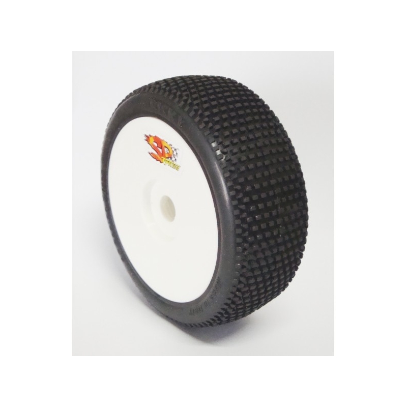 SP RACING RICKY 16-2 HARD Gomme Off Road multi pin montate su cerchio (2)
