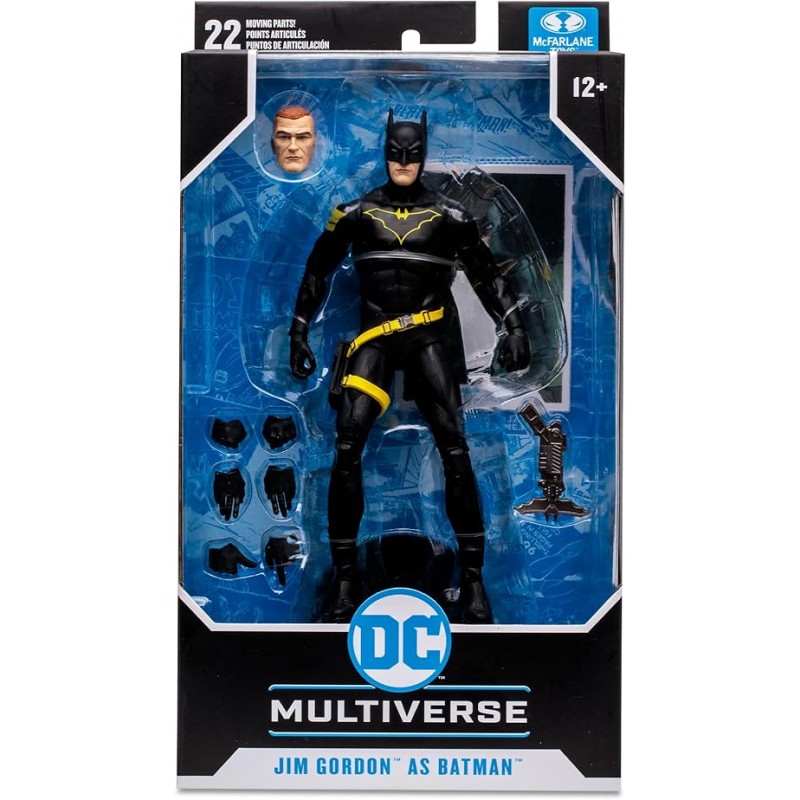 SPIN MASTER - Batman Jim Gordon Personaggio 18cm. - 6070895