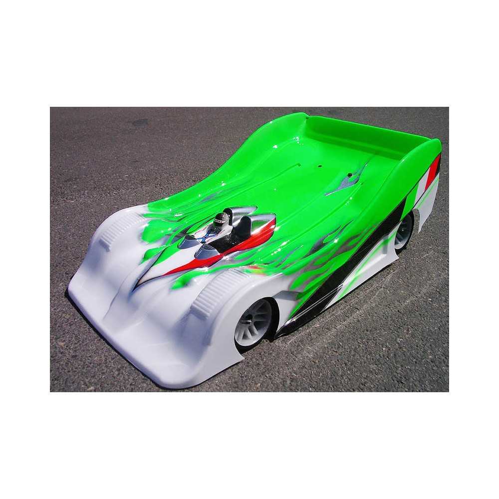 Sprint RC Carrozzeria Zytec 1/8 Light 0,75mm Fioranina Trasparente da Ritagliare (art. SRC501)