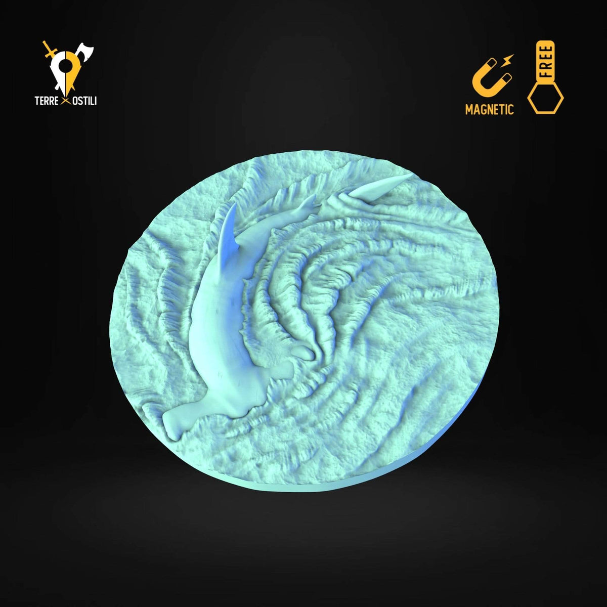 Squalo martello compagno animale miniatura