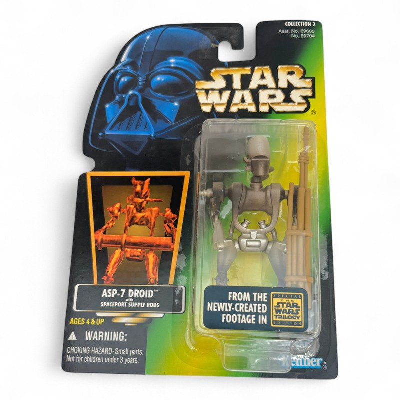 Star Wars: The Power of the Force – ASP-7 Droid (Special Trilogy Edition)  (MOC : Mint On Card)