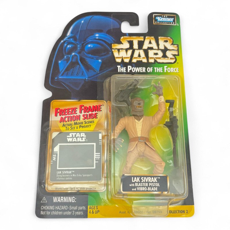 Star Wars: The Power of the Force – Lak Sivrak (Freeze Frame)  (MOC : Mint On Card)
