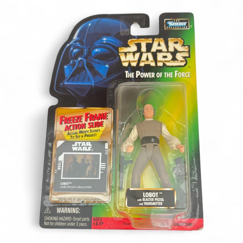 Star Wars: The Power of the Force – Lobot (Freeze Frame) (MOC : Mint On Card)