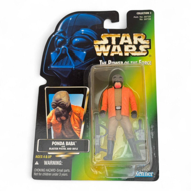 Star Wars: The Power of the Force – Ponda Baba (Japanese Sticker) (MOC : Mint On Card)