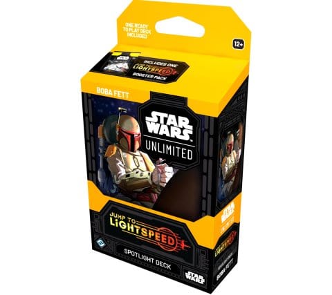 Star Wars Unlimited: Jump to Lightspeed Boba Fett Deck