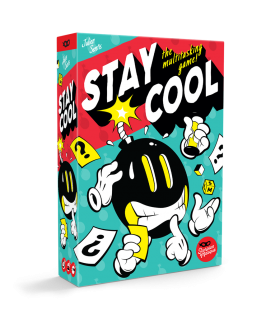 Stay Cool - Gioco da Tavolo Multitasking per 3-7 Giocatori, Divertente e Veloce, 15 Minuti di Emozioni!