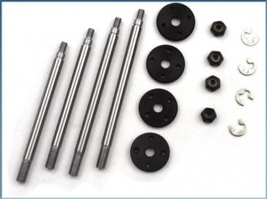 Shock Shaft and Shock Piston Front/Rear (1set) - S10 Blast