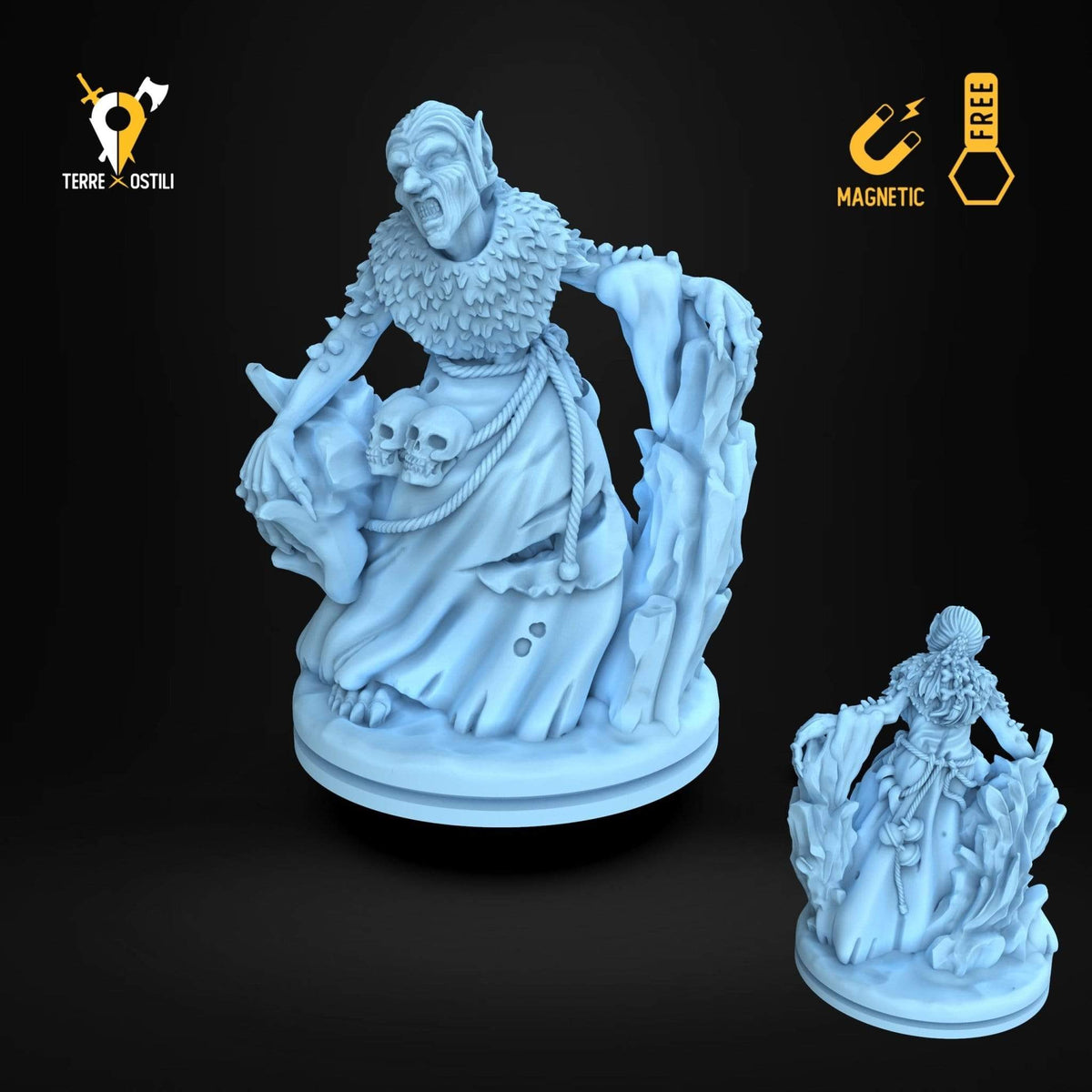 Strega dei ghiacci gelo miniatura