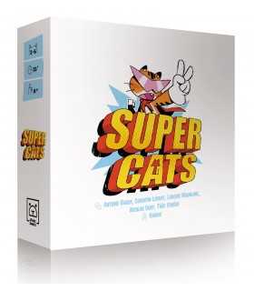 Super Cats - Gioco di Squadra per 3-6 Giocatori, Trasforma i Gatti in Eroi e Sfida il RoboDog in 15 Minuti!