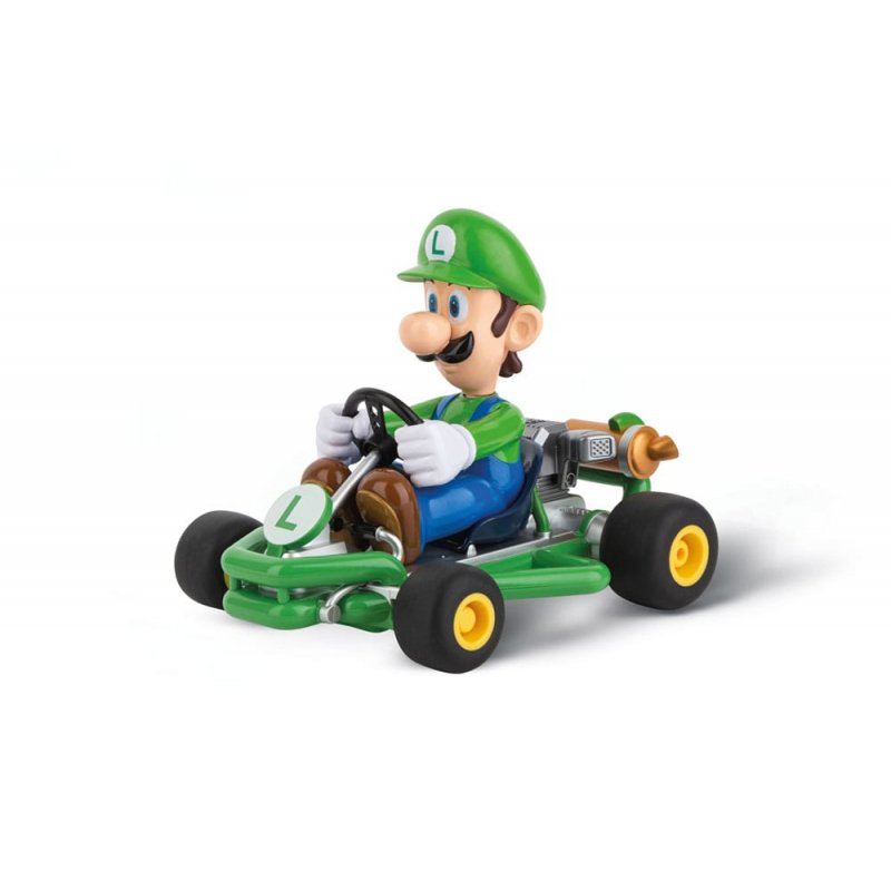 Preordine  Super Mario Kart RC remote-controlled Car 1/18 2.4GHz Pipe Kart Luigi
