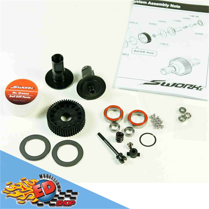SWORKz S12 Series Complete Ball Differential - [SW212002]