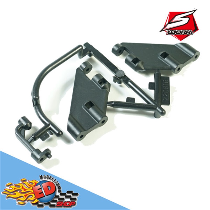 SWORKz 1/8 S35GT/E Wing Mount Set - [SW220016]
