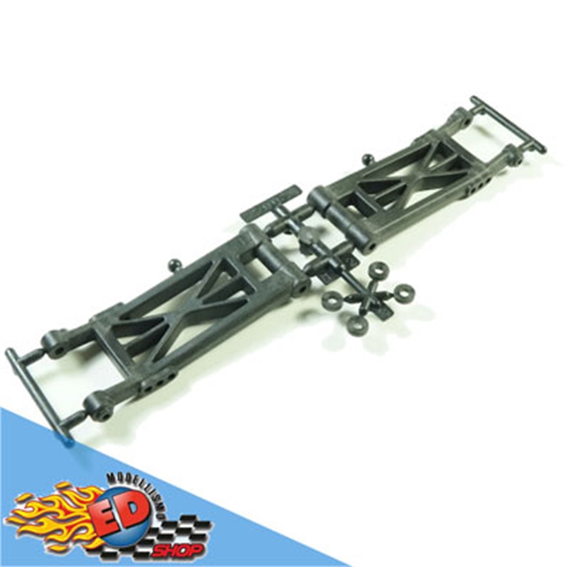 SWORKz S12-2 Rear Lower Arm Set in Pro-composite Material (Hard) - [SW220036H]