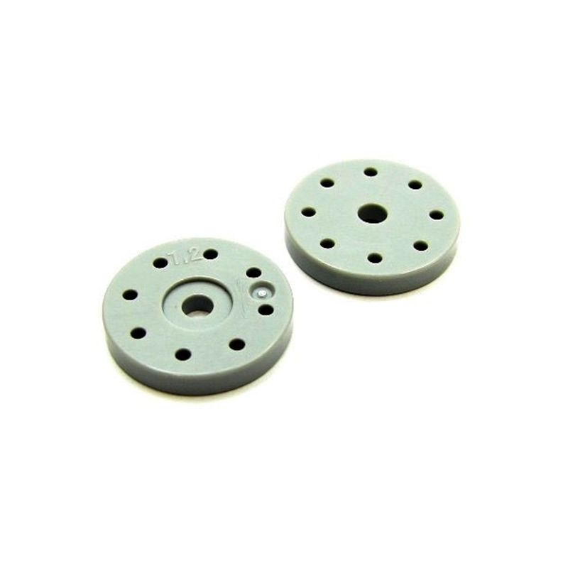SWORKz 1/8 BBS Precision Plastic Shock Piston(1.2X8Holes)(2) - [SW228016128]