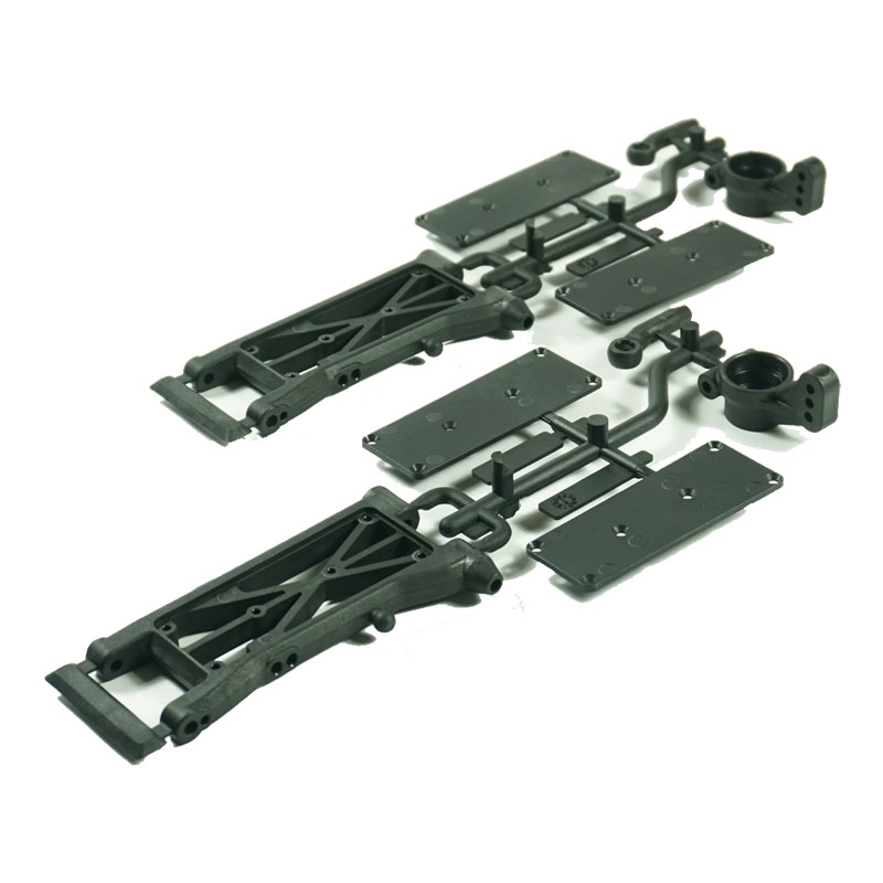 SWORKz S104 EVO Rear Lower Shorty Arm/Upright for 12mm hex (2) - [SW2503138]