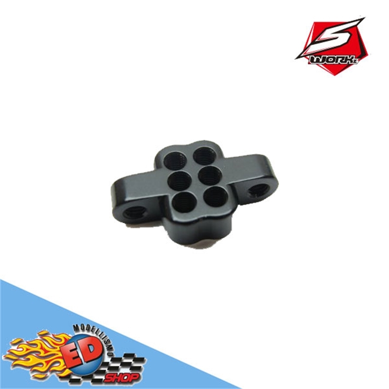 SWORKz S12-2 Aluminum Synthesis Rear Hub Linkage Plate (1) (R L) - [SW332041]