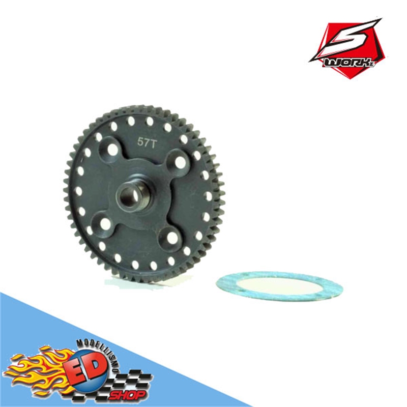 SWORKz High Density HET Spur Gear (57T) Module 0,8 - [SW33803057]