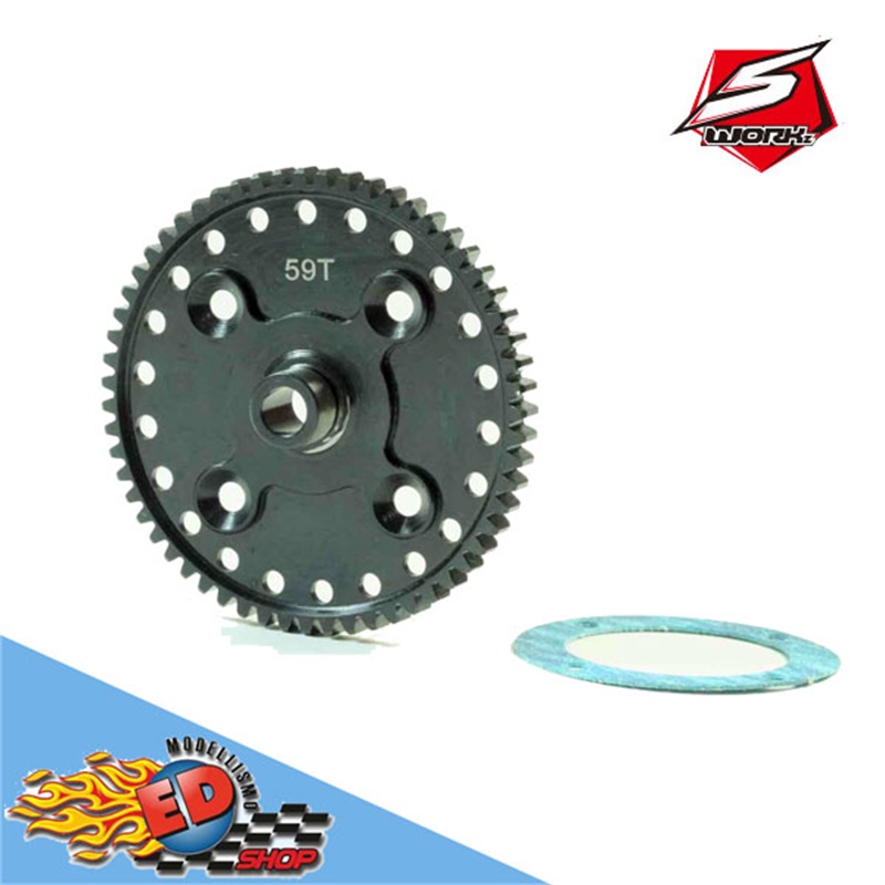 SWORKz High Density HET Spur Gear (59T) Module 0,8 - [SW33803059]