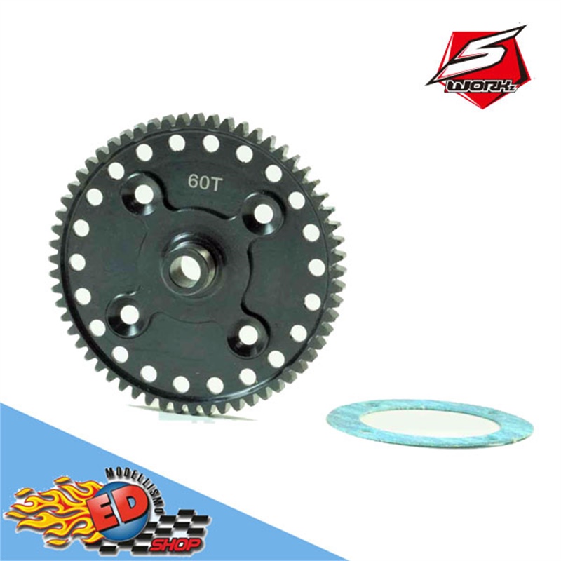 SWORKz High Density HET Spur Gear (60T) Module 0,8 - [SW33803060]