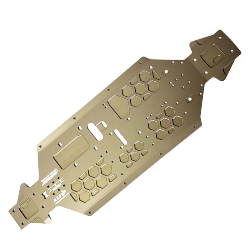 SWORKz S35-4 T7 Aluminum Lightened Main Chassis Worlds Ed - [SW338047B]