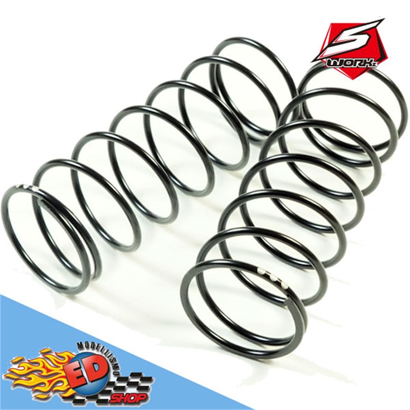 S-Workz 1/8 Molle ammortizzatori BLACK COMPETITION (US3-Dot)(62X1.6X7.75) (2) - [SWC115183]