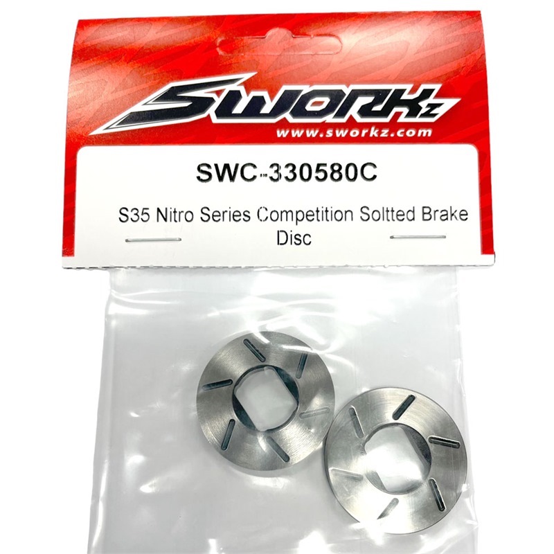 SWorkz Competition Slotted Brake Disk (2) - [SWC330580C]