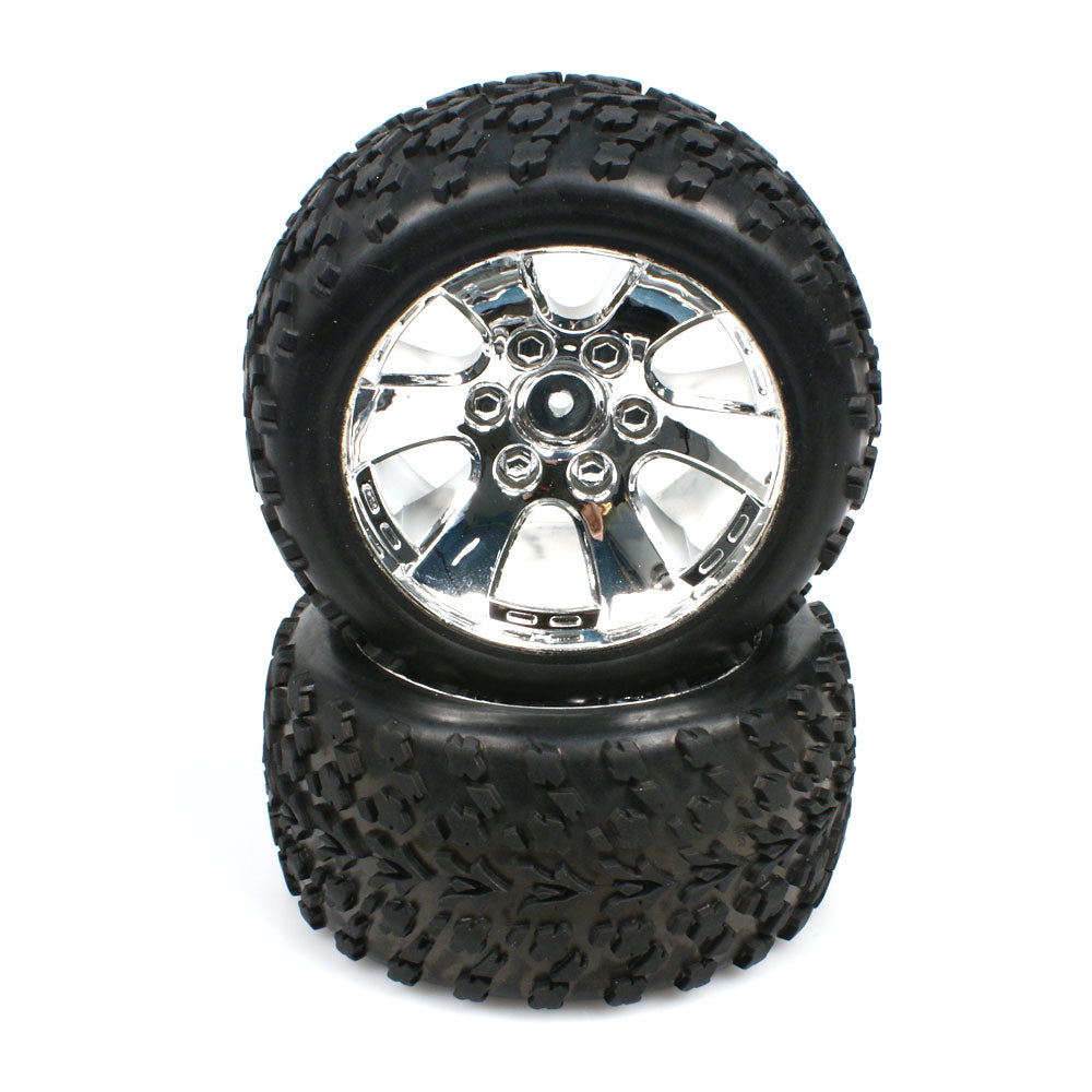 T2M Pneumatici + cerchi cromati T4900/2A