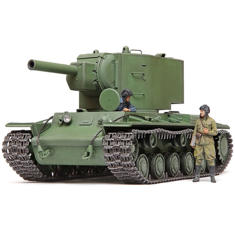 Tamiya   35375 1:35 - Carro pesante russo KV-2.