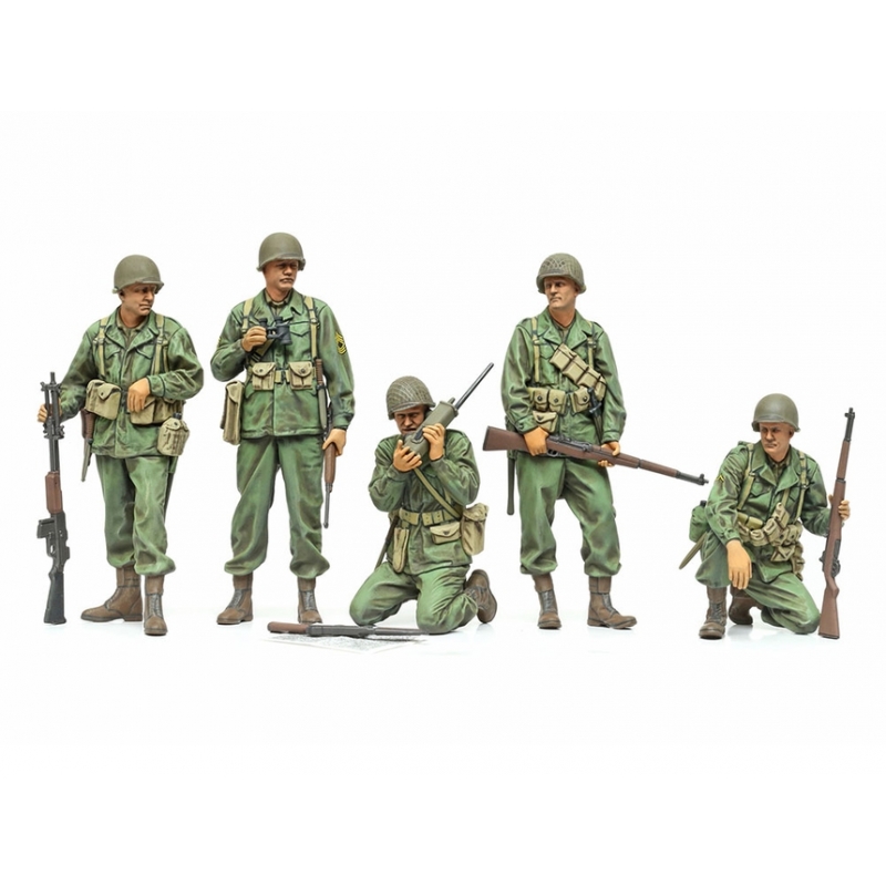 Tamiya 35379 1/35 U.S. Infantry Scout Set In Kit di Montaggio